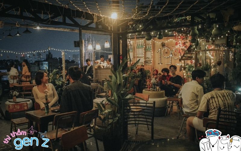 1991 Rooftop Coffee & More mang đến cảm giác như một Đà Lạt thu nhỏ giữa lòng Sài Gòn nhộn nhịp