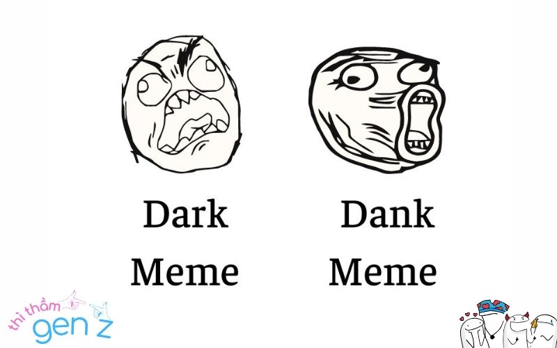 Phân biệt Dark meme và Dank meme