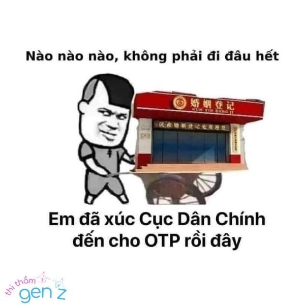 Meme OTP hài hước