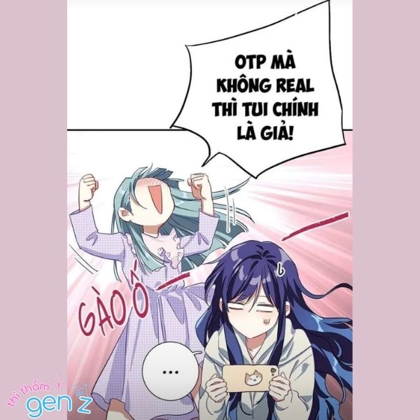 Meme "OTP không real tôi là giả"