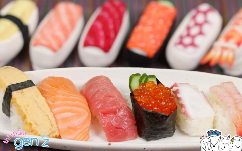 Sushi là món ăn mà nhiều cặp đôi lựa chọn khi đi date