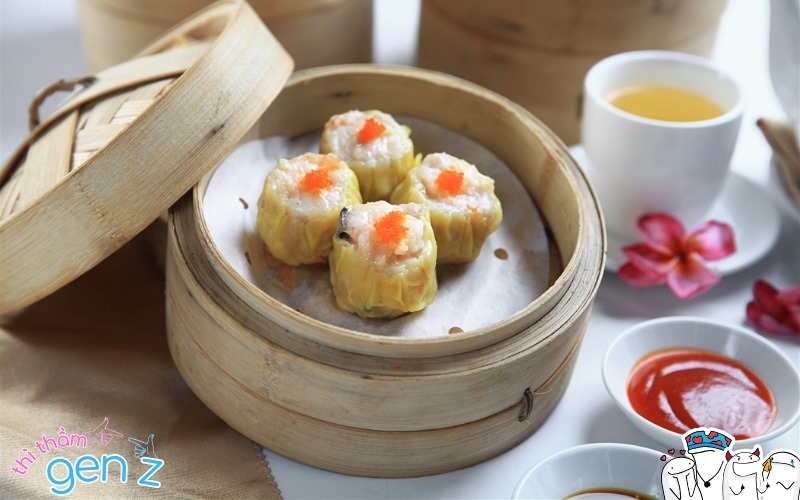 Những xửng dimsum nóng hổi sẽ chinh phục dạ dày của hai bạn