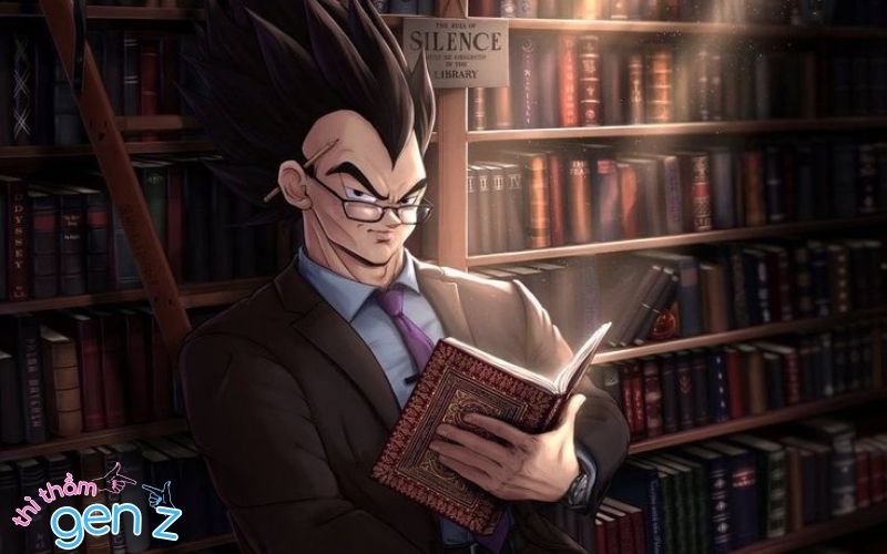 Vegeta trong vẻ mặt không thể sigma hơn