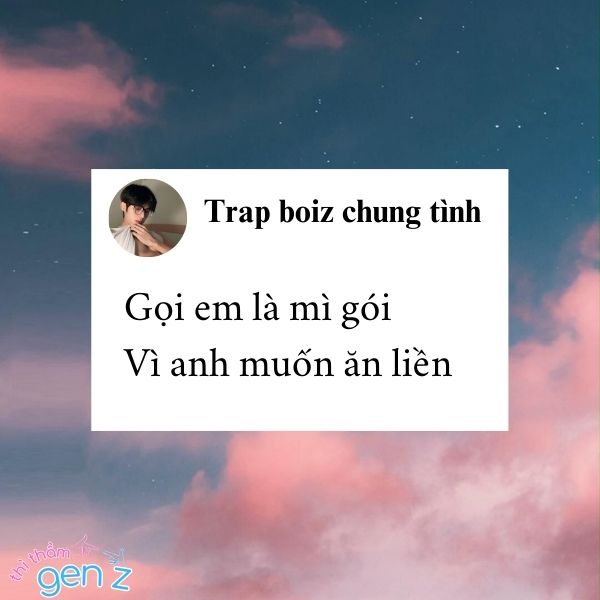 Gọi em là mì gói - Vì anh muốn ăn liền