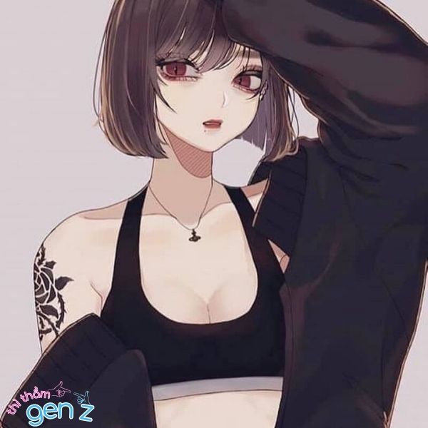 Mẫu hình ảnh bad girl anime