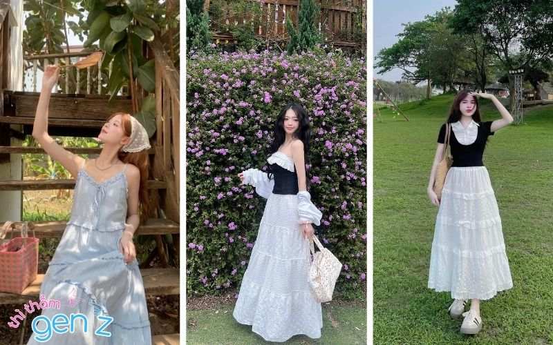 Outfit thanh lịch và nữ tính cho chuyến glamping đầy thơ mộng