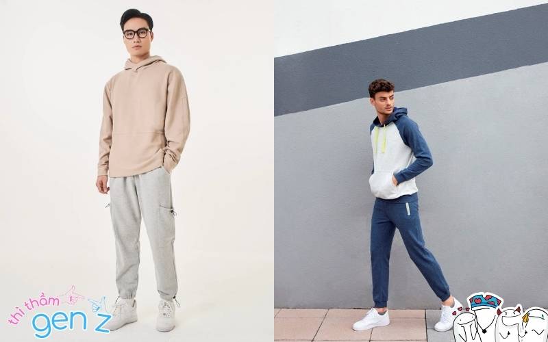 Outfit hoodie + jogger, đơn giản nhưng luôn chất lừ!