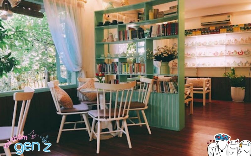 AnTea Tearoom đứng đầu danh sách quán cafe chill ở Huế được đề xuất