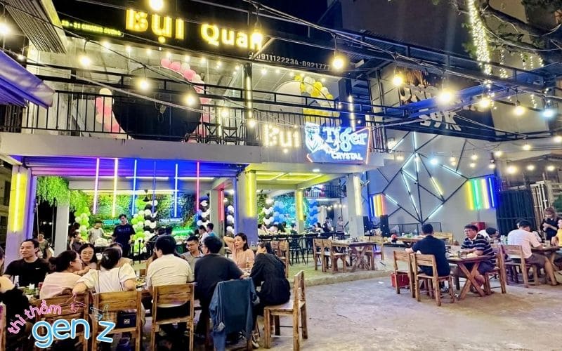 Bụi Quán được giới trẻ chọn làm điểm ăn nhậu cực chill ở Đà Nẵng