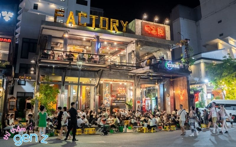 912 Factory Bar – Quán nhậu chill ở Huế ngon có giá rẻ