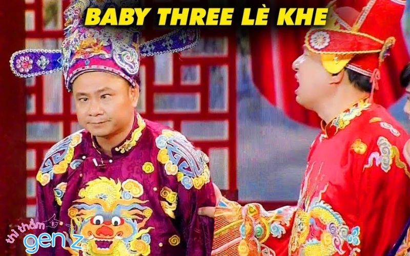 Hình ảnh Baby Three hài hước của NSND Tự Long 